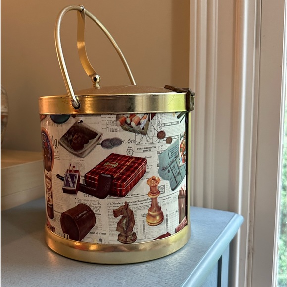 Vintage ice bucket - 1960’s - games, gambling, drinks - Picture 3 of 11